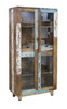 Drewniana witryna w stylu retro RT-09-RC