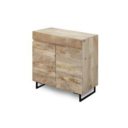 Industrialna komoda z naturalnego drewna Mango SH-09-MN
