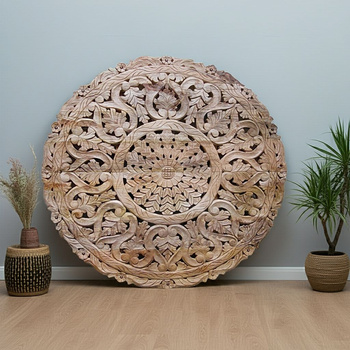 Panel dekoracyjny   z drewna Mango