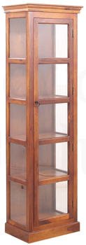 Witryna drewniana z drewna palisander Roy-15