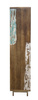 Drewniana witryna w stylu retro RT-09-RC