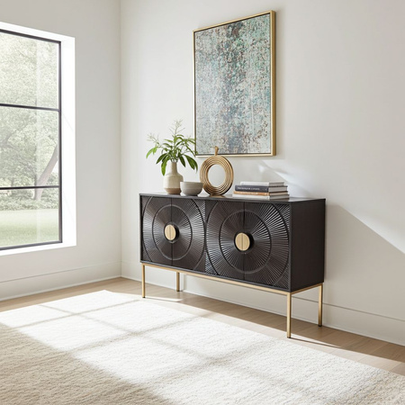 Komoda kolonialna z drewna mango .PH-7465