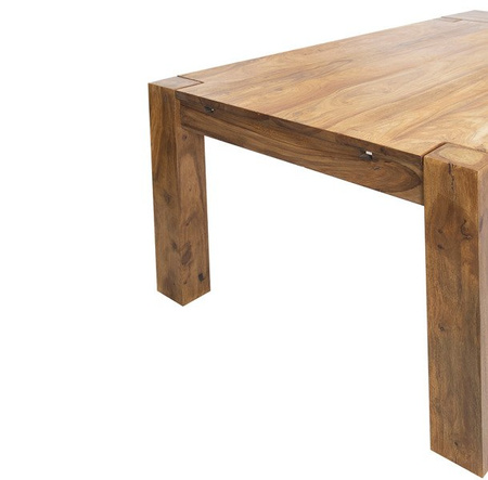 Loftowy stół rozkładany z drewna Palisandru MOD-TABLE-140E-TP