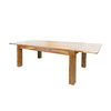 Loftowy stół rozkładany z drewna Palisandru MOD-TABLE-140E-TP