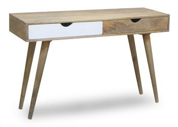 Drewniana konsola z szufladami OSLO-ST05-W