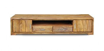 Minimalistyczna szafka RTV z szufladami i szafkami BST-104A-TP