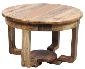 Stolik kawowy okrągły mango RND-70