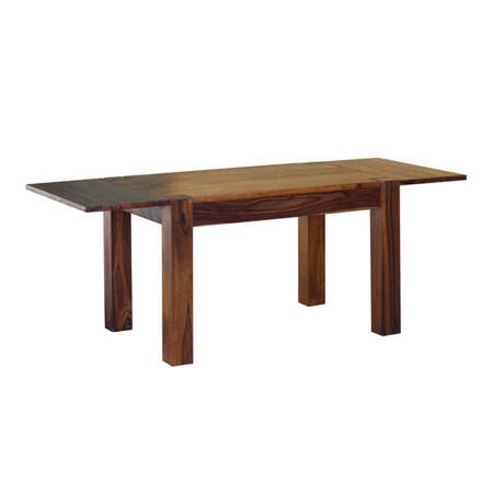 Kolonialny stół drewniany z dostawkami MOD-TABLE-120E-50P