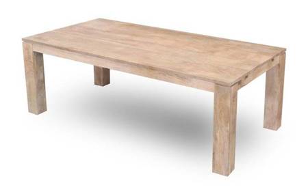 Rozkładany stół z naturalnego drewna  320/220x110x76 VR-UN74-MN