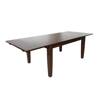 Kolonialny stół drewniany z dostawkami 220/140x100x76 RO-10-00A