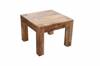 Kwadratowy stolik kawowy z drewna Mango NA-05-MN