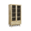 Skandynawska Witryna z naturalnego drewna Mango ST-16-MN