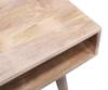 Skandynawskie biurko z półką i szufladą z drewna mango OSLO-ST20-MN